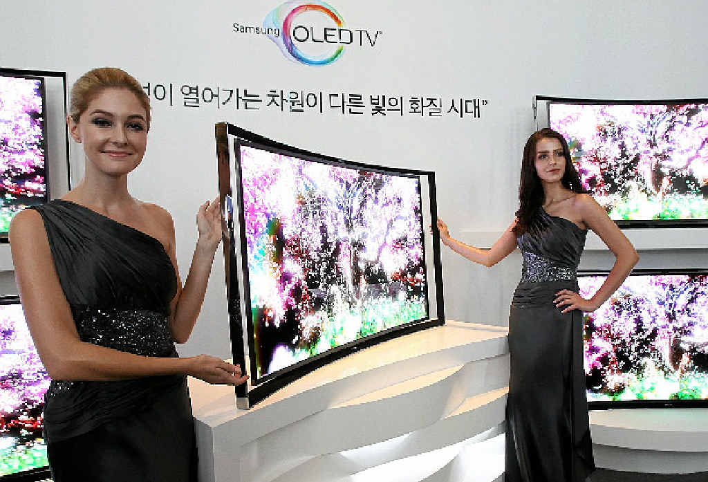FUTURE VIEWING: These curved TVs are set to take the world by storm. FUTURE VIEWING: These curved TVs are set to take the world by storm.